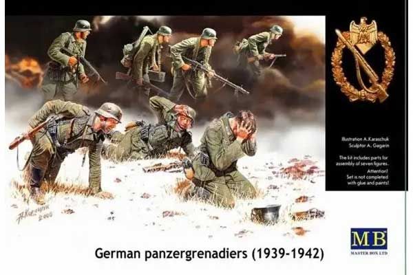Німецькі танкові гренадери, 1939-1942 (Master Box 3518) 1/35 Німецькі танкові гренадери, 1939-1942 (Master Box 3518) 1/35