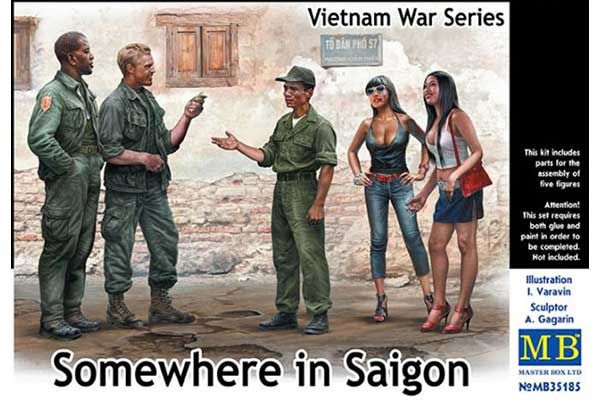 "Десь в Сайгоні" (MASTER BOX 35185) 1/35 "Десь в Сайгоні" (MASTER BOX 35185) 1/35