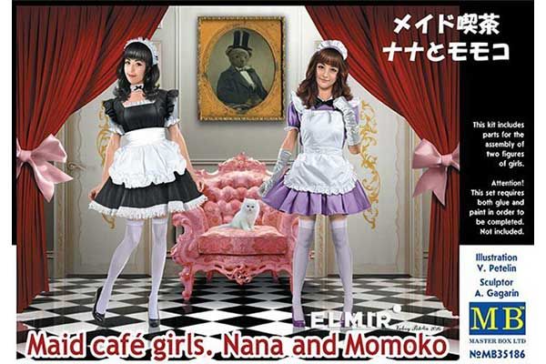 Покоївки кафе: Нана і Mомоко (MASTER BOX 35186) 1/35 Покоївки кафе: Нана і Mомоко (MASTER BOX 35186) 1/35