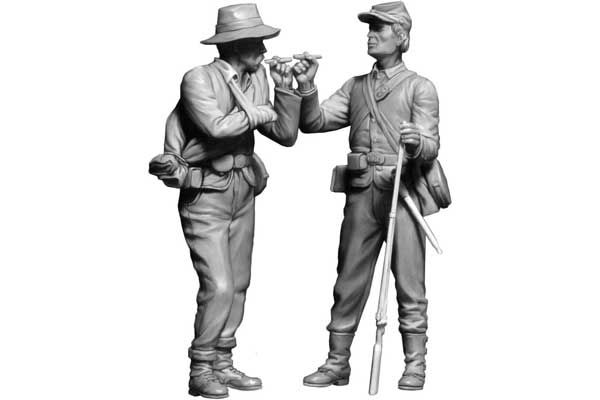 Семья воссоединилась - братья снова встретились (Master Box 35198) 1/35