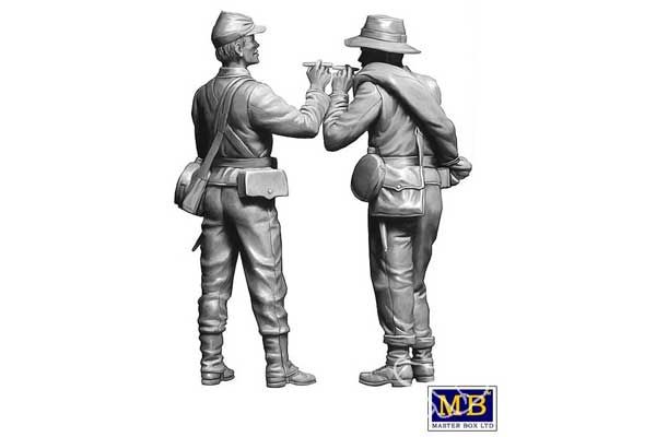 Семья воссоединилась - братья снова встретились (Master Box 35198) 1/35