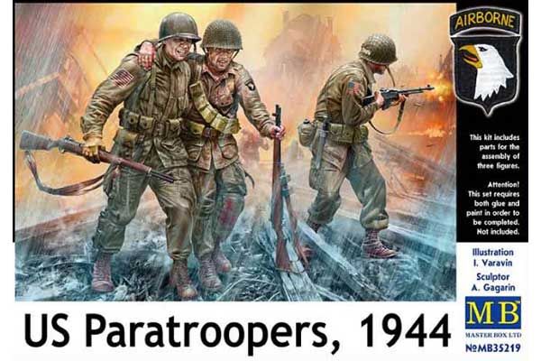 Американські парашутисти, 1944 р. (Master Box 35219) 1/35 Американські парашутисти, 1944 р. (Master Box 35219) 1/35
