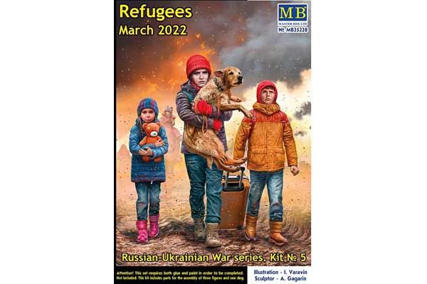 Беженцы. Март 2022. Набор № 5 (Master Box 35228) 1/35 Беженцы. Март 2022. Набор № 5 (Master Box 35228) 1/35