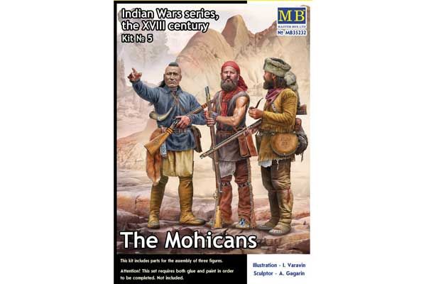 Могікани. Комплект № 5 (Master Box 35232) 1/35 Могікани. Комплект № 5 (Master Box 35232) 1/35