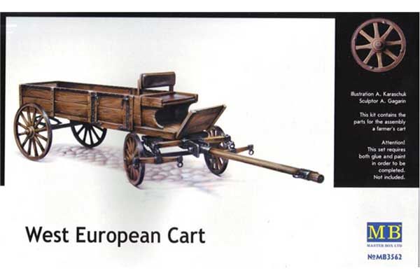 Західноєвропейський віз (Master Box 3562) 1/35 Західноєвропейський віз (Master Box 3562) 1/35