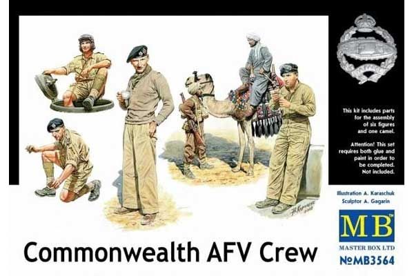 Екіпаж бронетехніки британської співдружності (Master Box 3564) 1/35