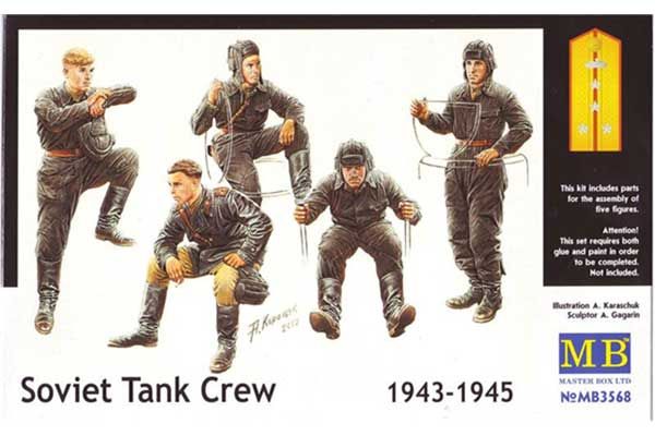 Радянські танкісти, 1943-1945 (Master Box 3568) 1/35 Радянські танкісти, 1943-1945 (Master Box 3568) 1/35