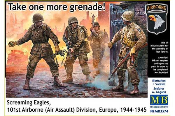 "Давай ще гранату!". 101 десантна дивізія США (Master Box 3574) 1/35 "Давай ще гранату!". 101 десантна дивізія США (Master Box 3574) 1/35