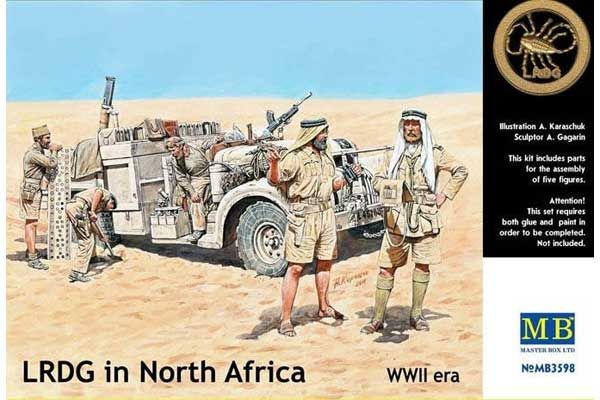 LRDG в Північній Африці (Master Box 3598) 1/35 LRDG в Північній Африці (Master Box 3598) 1/35