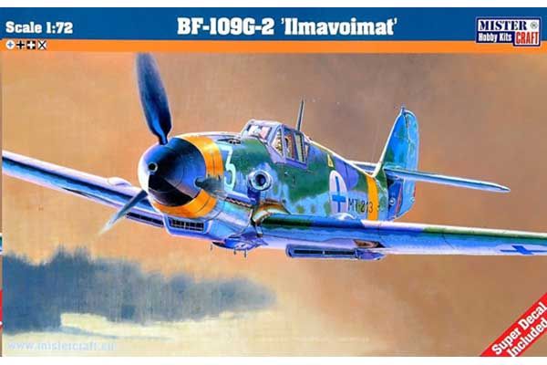 Bf-109-2 "Ilmavoimat" (Mister Craft C76) 1/72