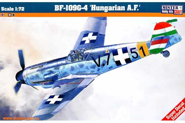 Bf-109G-4 "Hungarian A.F." (Mister Craft C83) 1/72