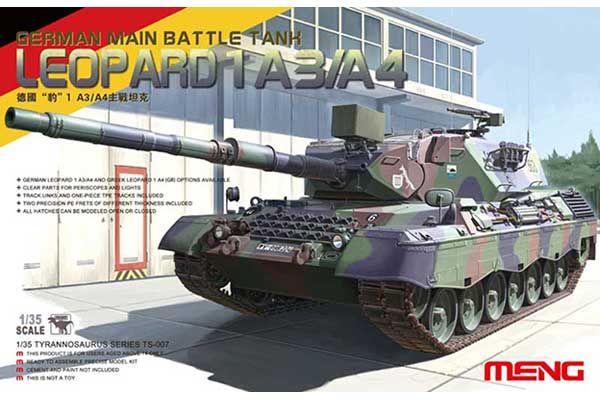 Leopard 1 A3/A4 (1/35) MENG TS-007 Leopard 1 A3/A4 (1/35) MENG TS-007