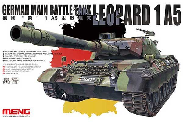 Leopard 1 A5 (1/35) MENG TS-015 Leopard 1 A5 (1/35) MENG TS-015