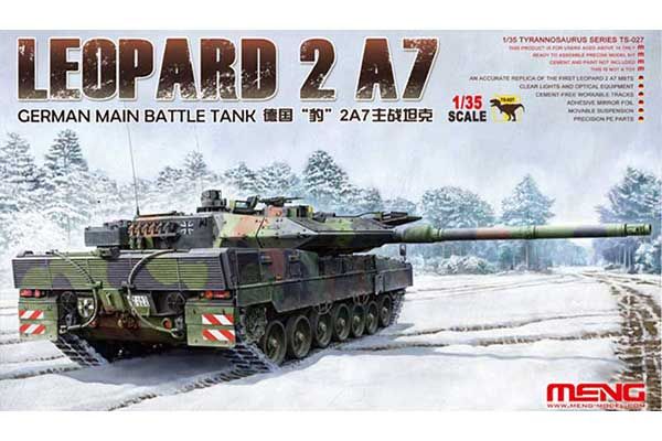 Leopard 2A7 (1/35) MENG TS-027 Leopard 2A7 (1/35) MENG TS-027