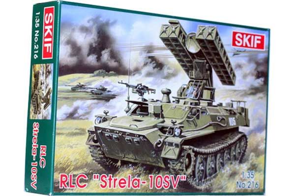 ЗРК 9К35 Стріла-10СВ (Skif 216) 1/35 ЗРК 9К35 Стріла-10СВ (Skif 216) 1/35