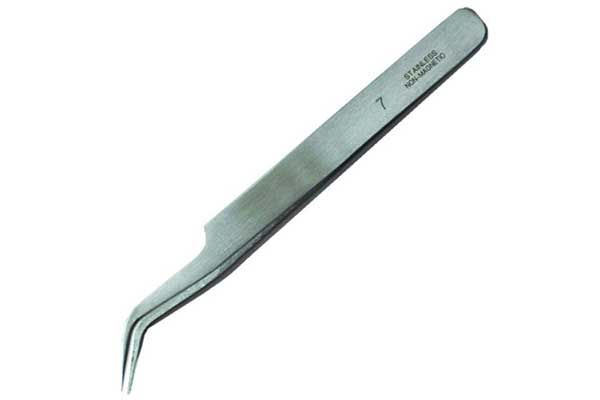 Пінцет загнутий, антимагнітний Пінцет загнутий, антимагнітний