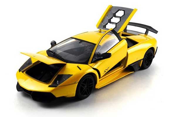 Lamborghini LP670-4 SV металева (жовта) (MEIZHI 2152y) 1/18 Lamborghini LP670-4 SV металева (жовта) (MEIZHI 2152y) 1/18