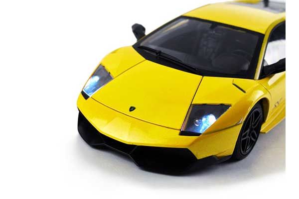 Lamborghini LP670-4 SV металева (жовта) (MEIZHI 2152y) 1/18 Lamborghini LP670-4 SV металева (жовта) (MEIZHI 2152y) 1/18