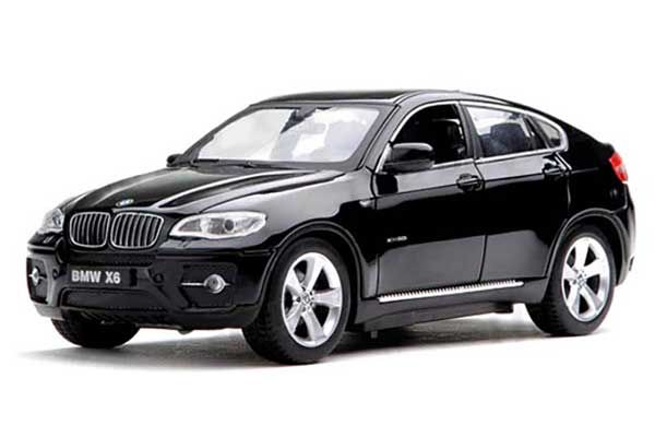 Машинка р / к 1:24 Meizhi лиценз. BMW X6 металева (чорна) Машинка р / к 1:24 Meizhi лиценз. BMW X6 металева (чорна)