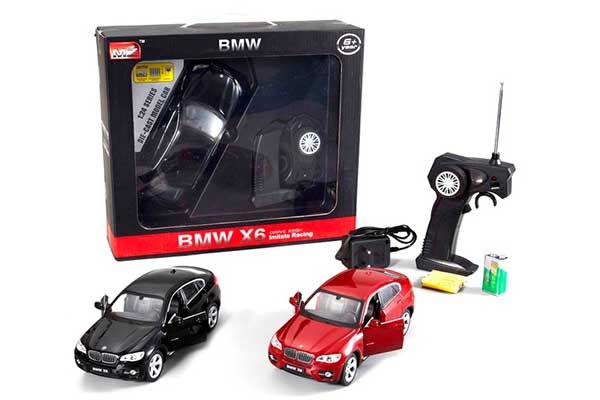 Машинка р / к 1:24 Meizhi лиценз. BMW X6 металева (чорна)
