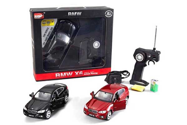 Машинка р / к 1:24 Meizhi лиценз. BMW X6 металева (червона)
