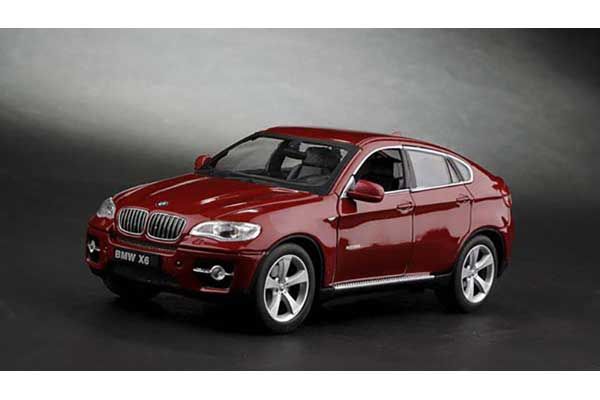 Машинка р / к 1:24 Meizhi лиценз. BMW X6 металева (червона)