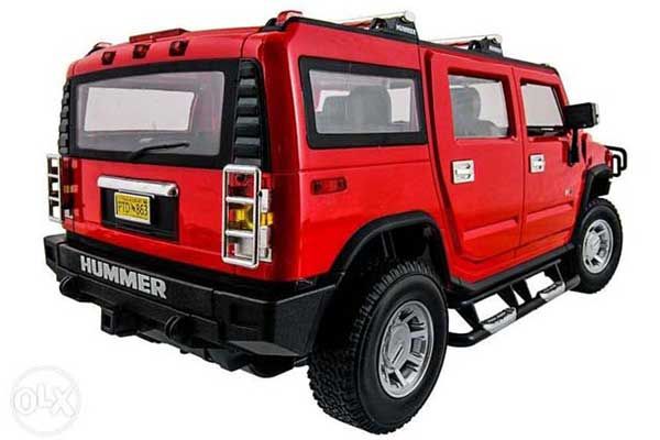 Машинка р / к 1:24 Meizhi лиценз. Hummer H2 металева (червона)