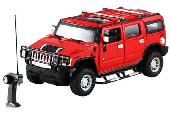 Машинка р / к 1:24 Meizhi лиценз. Hummer H2 металева (червона)
