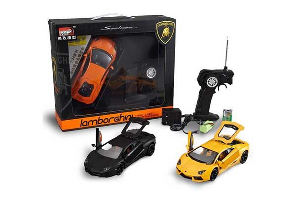 Машинка р / к 1:24 Meizhi лиценз. Lamborghini LP700 металева (чорна)