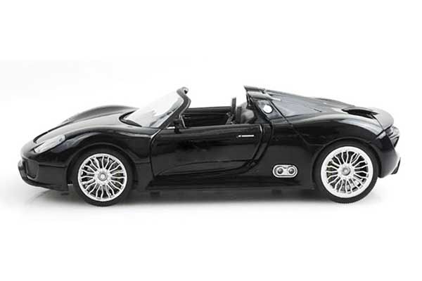 Машинка р/у 1:24 Meizhi лиценз. Porsche 918 металлическая (черный)