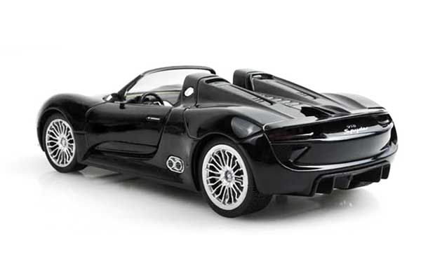 Машинка р/у 1:24 Meizhi лиценз. Porsche 918 металлическая (черный)