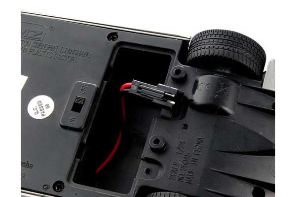 Машинка р/у 1:24 Meizhi лиценз. Porsche 918 металлическая (черный)