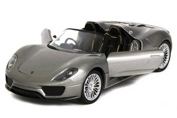 Машинка р / к 1:24 Meizhi лиценз. Porsche 918 металева (сіра)