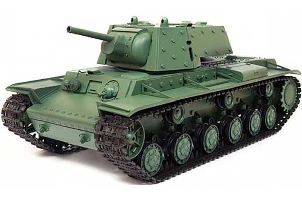 Радіокерований танк КВ-1 з пневмогарматою та димом (Heng Long HL3878-1) 1/16 Радіокерований танк КВ-1 з пневмогарматою та димом (Heng Long HL3878-1) 1/16