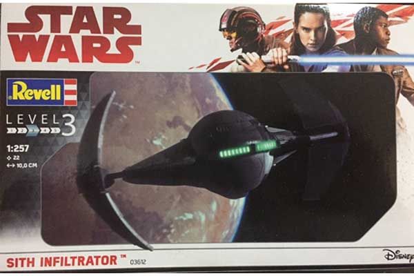 Sith Infiltrator (REVELL 03612) 1/257 Sith Infiltrator (REVELL 03612) 1/257