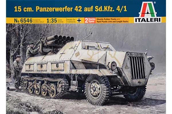 15 cm. PANZERWERFER 42 AUF SD.KFZ. 4/1 (ITALERI 6546) 1/35