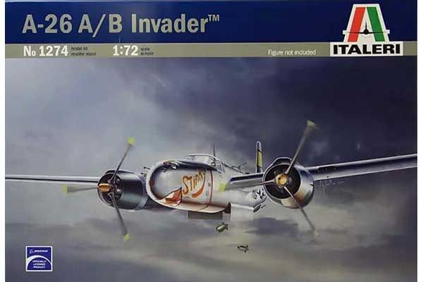A-26 A/B Invader (ITALERI 1274) 1/72 A-26 A/B Invader (ITALERI 1274) 1/72