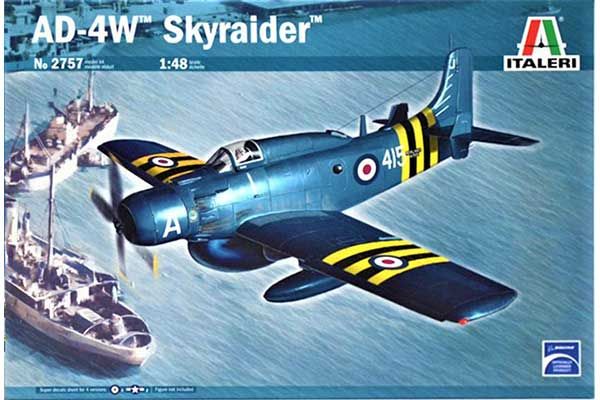 AD-4W Skyraider (ITALERI 2757) 1/48 AD-4W Skyraider (ITALERI 2757) 1/48