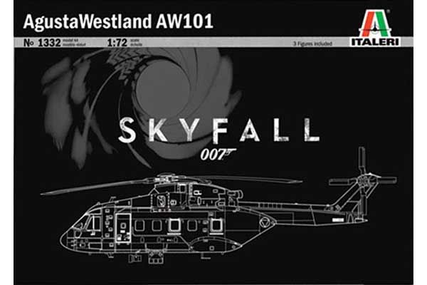 AgustaWestland AW-101 ''SKYFALL'' 007 (ITALERI 1332) 1/72 AgustaWestland AW-101 ''SKYFALL'' 007 (ITALERI 1332) 1/72