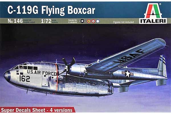 C - 119G Flying Boxcar (ITALERI 0146) 1/72 C - 119G Flying Boxcar (ITALERI 0146) 1/72