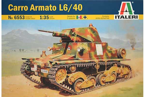 CARRO ARMATO L6/40 (ITALERI 6553) 1/35