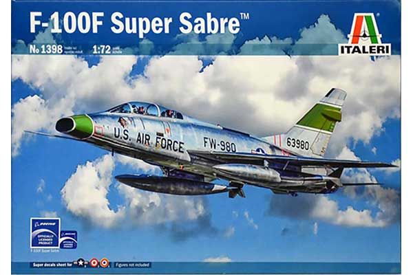 F-100 Super Sabre (ITALERI 1398) 1/72 F-100 Super Sabre (ITALERI 1398) 1/72