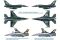F - 16 ADF/AM ''Special colors'' (ITALERI 1337) 1/72