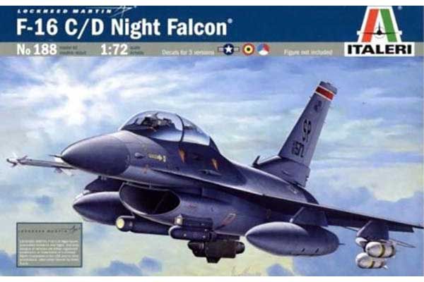 F - 16 C/D Night Falcon (ITALERI 0188) 1/72 F - 16 C/D Night Falcon (ITALERI 0188) 1/72