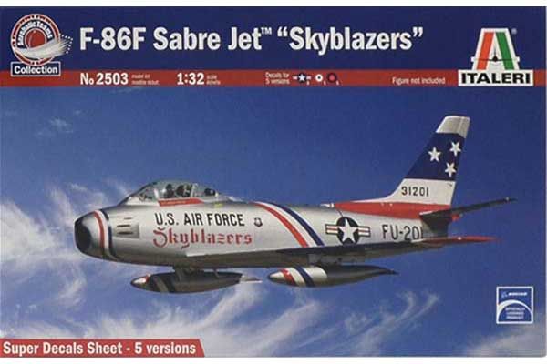 F-86F Sabre Jet ''Skyblazers'' (ITALERI 2503) 1/32