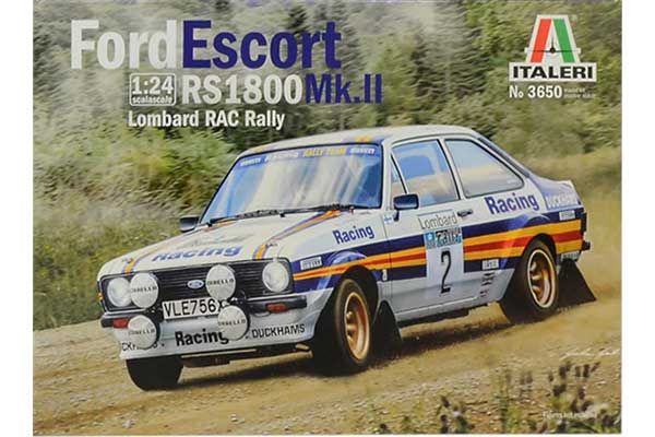 Ford Escort RS 1800 Mk.II Lombard RAC Rally (ITALERI 3650) 1/24