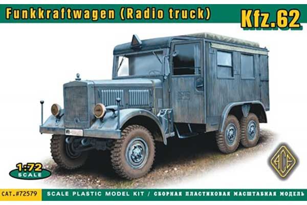 Funkkraftwagen Kfz.62 (ACE 72579) 1/72 Funkkraftwagen Kfz.62 (ACE 72579) 1/72