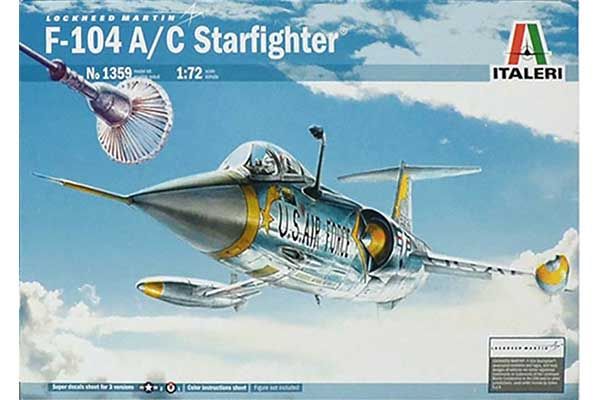 F-104 A/C Starfighter (ITALERI 1359) 1/72 F-104 A/C Starfighter (ITALERI 1359) 1/72