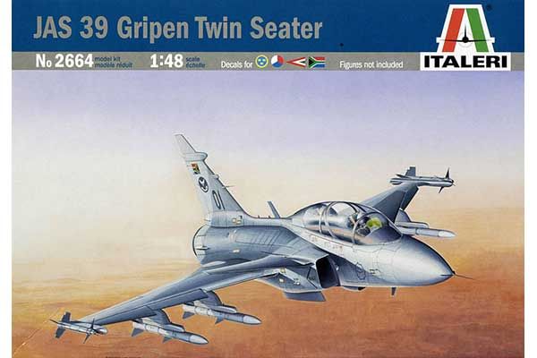 JAS 39 Gripen Twin Seater (ITALERI 2664) 1/48 JAS 39 Gripen Twin Seater (ITALERI 2664) 1/48