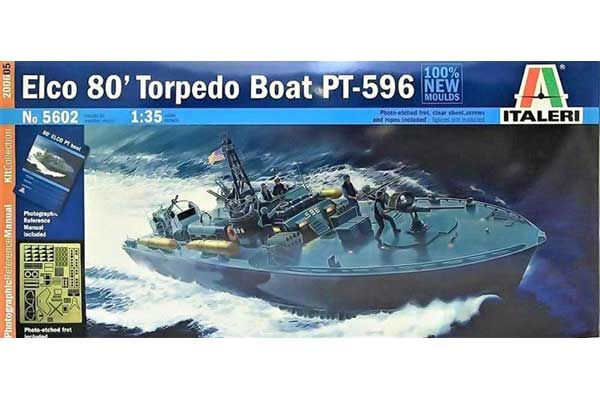 Elco 80 Torpedo Boat PT-596 (ITALERI 5602) 1/35 Elco 80 Torpedo Boat PT-596 (ITALERI 5602) 1/35